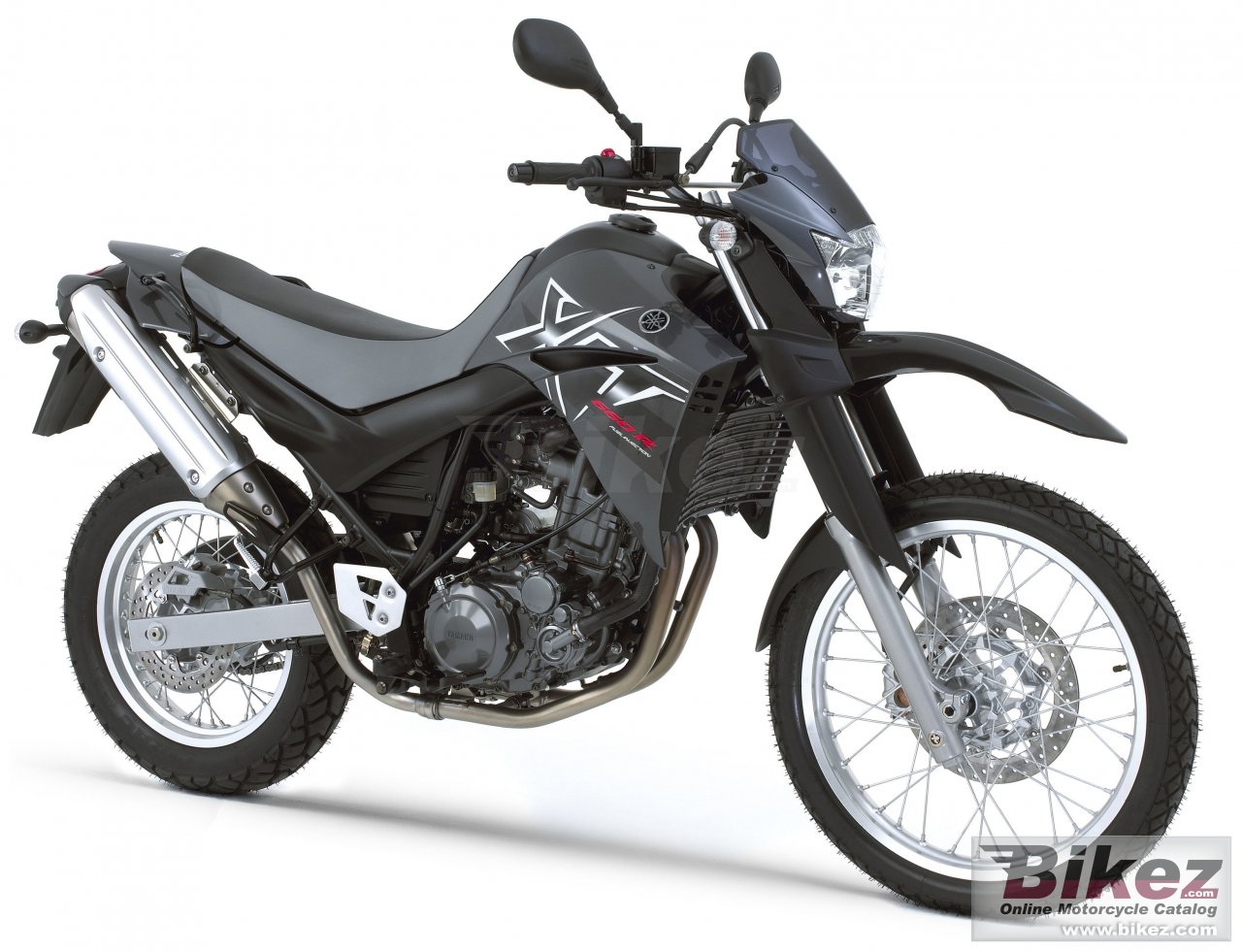 Big Yamaha xt 660 r supermotard picture and wallpaper from Bikez.com
